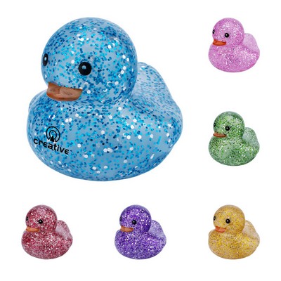 Glitter Mini Rubber Ducks