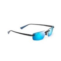 Maui Jim® USA, Inc. 'Llikou Sunglasses-Black/Blue Hawaii