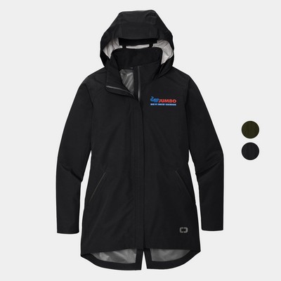 OGIO® Ladies Waterproof Full Zipper Jacket