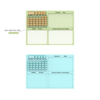 Removable Silicone Calendar