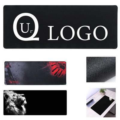 11.81 X 31.50 X 0.08" Anti-Slip Rubber Gaming Mouse Mat