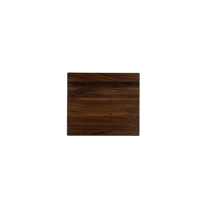 Walnut serving board with handle 8x7x3/4