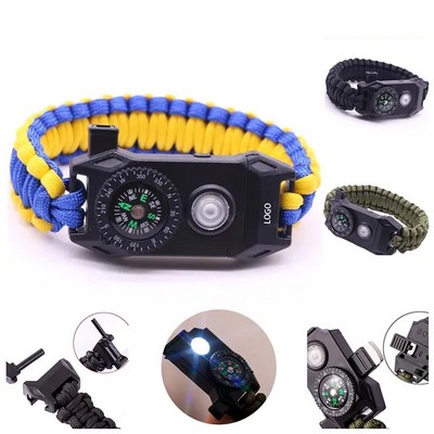 Survival Paracord Bracelet