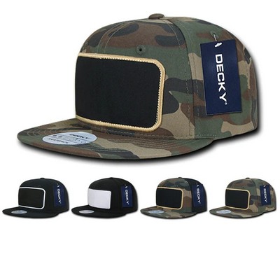 Decky Six Panel High Profile Patch Snapback Cap (Lot of 12)