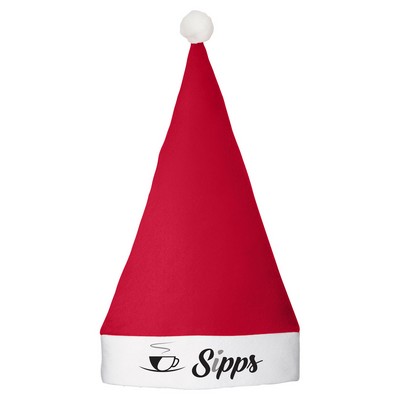 Holiday Christmas Felt Santa Hat