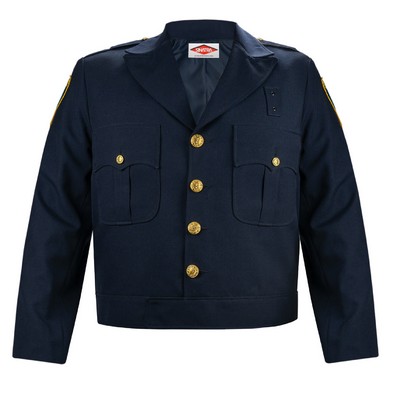 Sinatra Button Front Ike Jacket