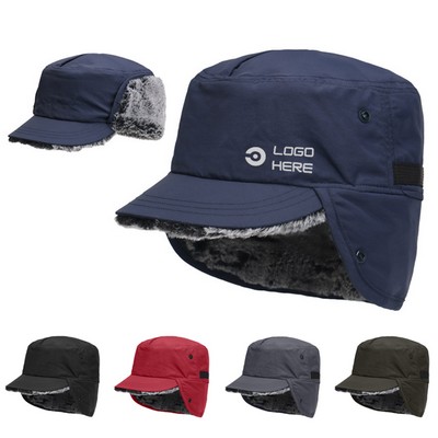 Fleece Warm Winter Duckbill Hat