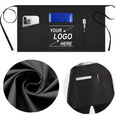 Server Apron with 3 Pockets 11.5"