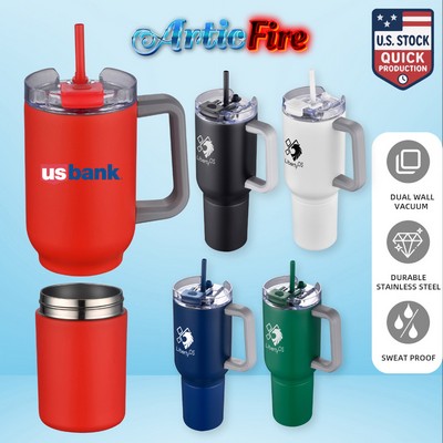 ArticFire 21oz Travel Mug with Handle & 12oz Convertible Base