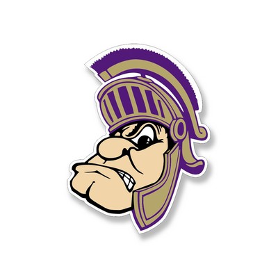 Decal On White Vinyl Material - Laminated For Extended Outdoor Use (4"X8.5")