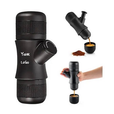 Mini Portable Espresso Machine Manual Coffee Maker