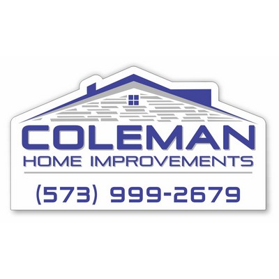 Magnet-30Mil-7"X8.5" Custom Shape-Indoor-Outdoor. Full Color