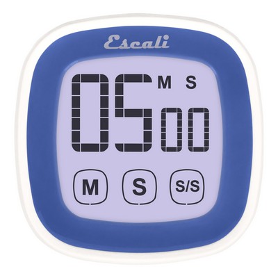 KitchenSupply Escali - Touch Screen Digital Timer Blue