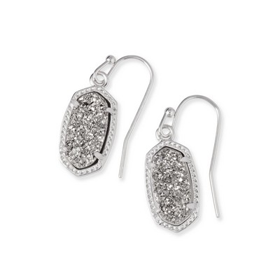 Kendra Scott Lee Drop Earrings - Silver