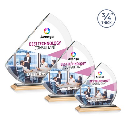 Nantucket VividPrint™ Award - Bamboo/Black