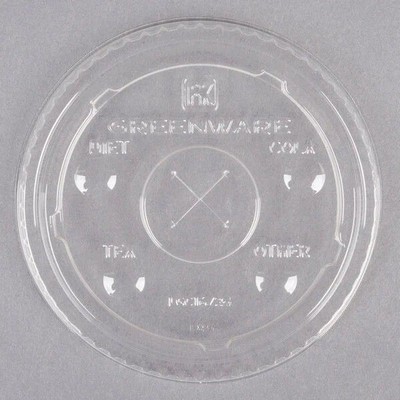 32 Oz. Eco Straw-Slotted Lid