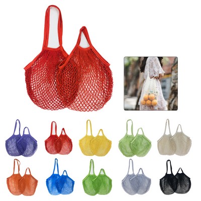 Cotton String Mesh Bag