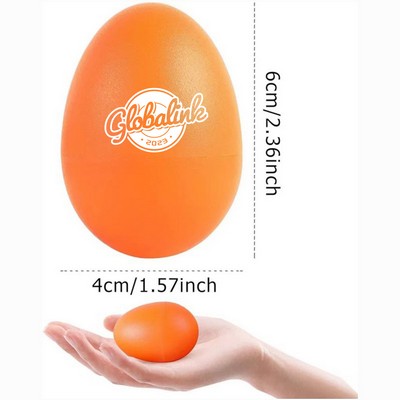 Plastic Sand Egg Shaker