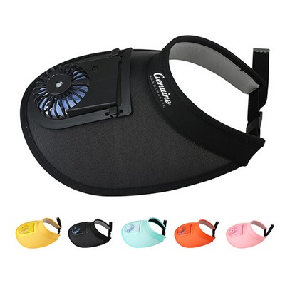 Summer Cooling Baseball Cap with Fan
