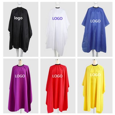 Water Resistant Taffeta Salon Barber Hairdressing Makeup Cape