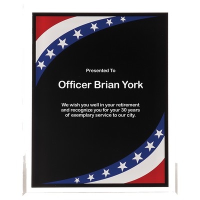 Acrylic Border Plaque