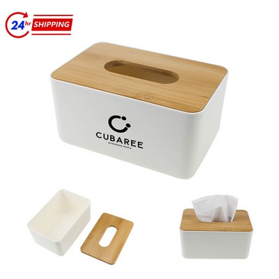 Wooden Tissue Box