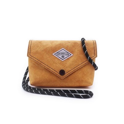 Retro Waterproof Dupont Paper Mini Small Square Bag