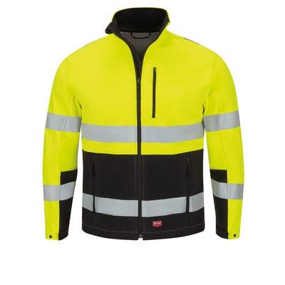 Red Kap Hi-Visibility - Men's Hi-Visibility Soft Shell Jacket
