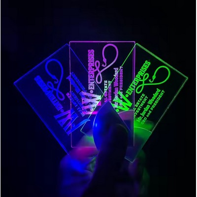 LED Light Up Business Cards