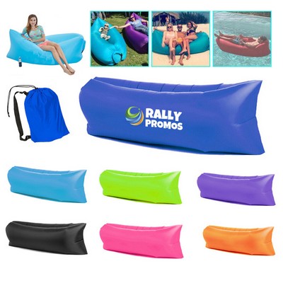 78 x 28" Camping Portable Inflatable Lounger Air Sofa Chair