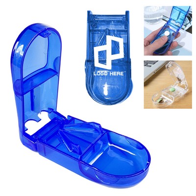 Pill Splitter W/ Holder