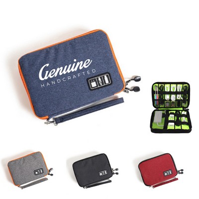 Water-resistant Electronics Accessories Organizer Bag