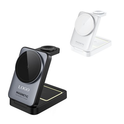 Folding Magnetic 3in1 Wireless Charger