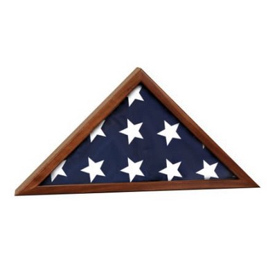 Genuine Walnut Flag Display Case, 25 1/2" x 12 3/4"