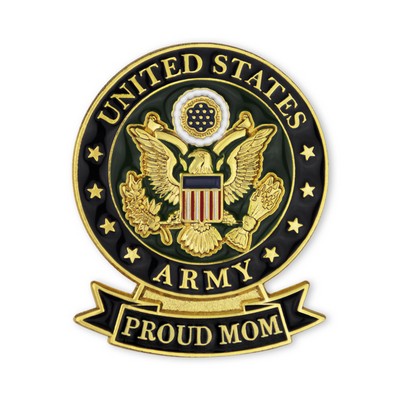 U.S. Army "Proud Mom" Lapel Pin