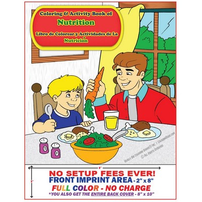 Libro de Colorear y Actividades de La Nurtricion Imprint
