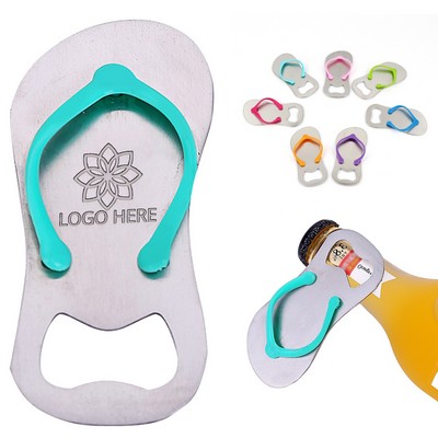 Metal Flip Flop Bottle Opener