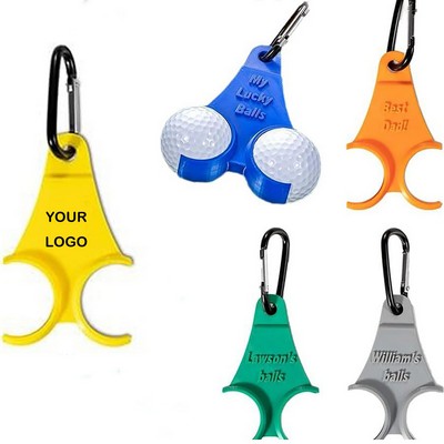 Golf Ball Holder Golf Ball Holder With Clip