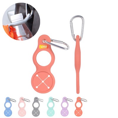 Lightweight Silicone Water Bottle Holders with Buckles