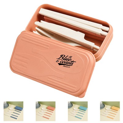 Eco-Friendly Wheat Straw Cutter Travel Set