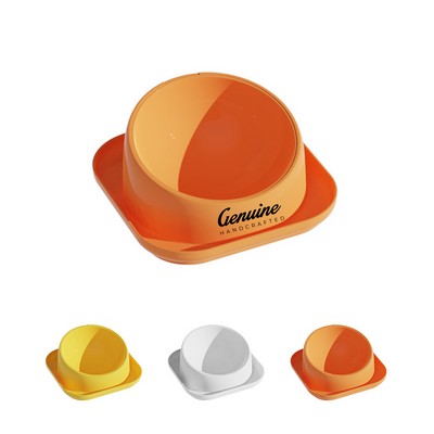 Anti-Spill Stainless Steel Pet Bowl