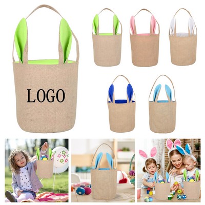 "Bunny Ear Easter Basket Set "