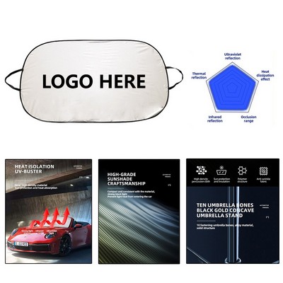 Car Foldable Sun Visor