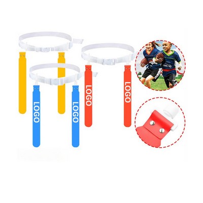 Custom Adjustable Flag Football Belt Set Sports Gear
