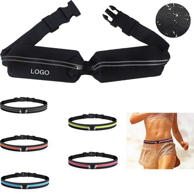 Waterproof Reflective Waist Pack For Outdoor Sports