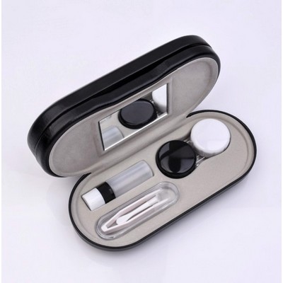 Double Layer Portable Frame Glasses & Contact Lens Case