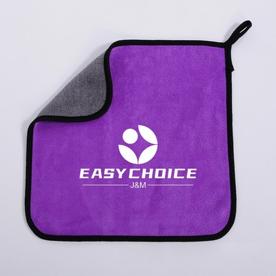 Thick Coral Fleece Car Wash Towel