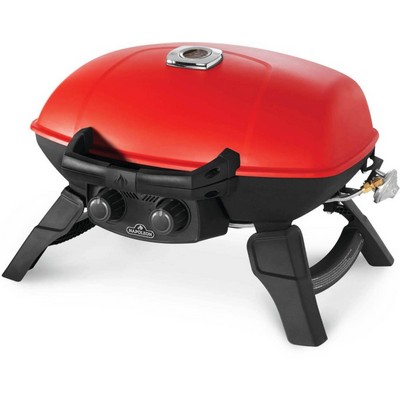 Napoleon TravelQ™ 285 Portable Propane Gas Grill with Griddle, Red