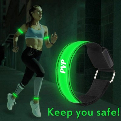 Usb Charging Battery Armband Led