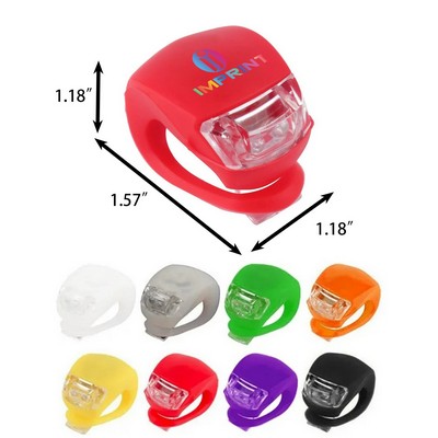 Silicone LED Bike Safety Light